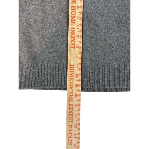 Charter Club Cashmere Sweater Womens Medium Le Vibe Gray Crewneck Preppy Luxury - Picture 5 of 9